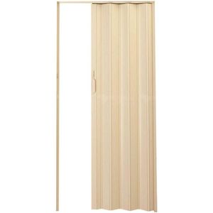 Porta Sanfonada 72cm Bege Plasflex