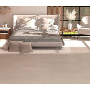 Porcelanato Delta Obelisco Avena Acetinado 90x90cm