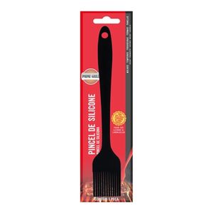 Pincel de Silicone Preto Prime Grill Interbrilho