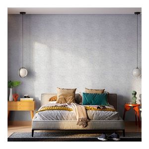 Papel de Parede Vinílico Cimento Cinza Revex