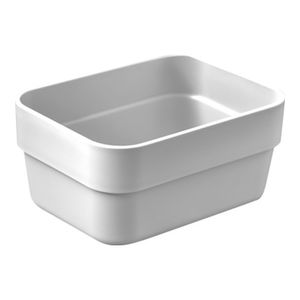 Mini Organizador de Gaveta Logic Branco Fosco Ou