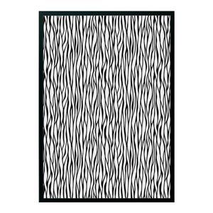 Quadro Decorativo com Moldura Preta e Branca 20x25cm Uall