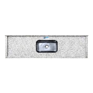 Pia de Granito Elegance Branco com Cuba150cm Venturini