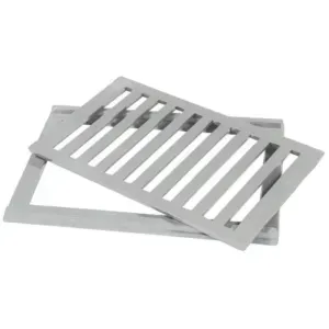Conjunto Grelha 20x30 e Porta Grelha Polido LGMais