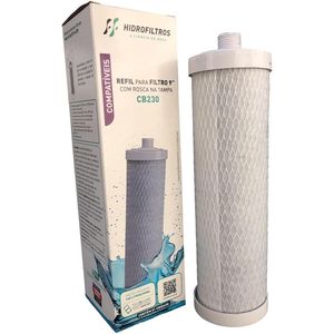 Filtro Hidrofiltros Clor Branco 9.3/4 Para Pias E Bebedouros Hidrofiltros