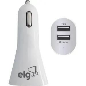Carregador Veicular com 2 Portas USB CC2S ELG