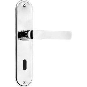 Conjunto De Fechadura Interna 1200 Italy Cromado Silvana