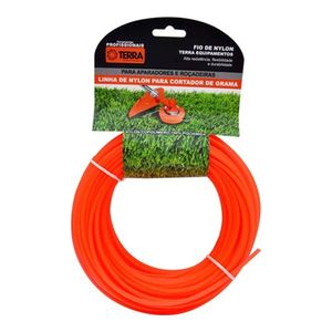 Fio De Nylon Quadrado 3MM Com 100G Terra