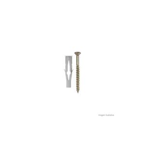 Parafuso Aglomerado Cabeça Chata 4.0x50 6mm 100 Unidades Bemfixa