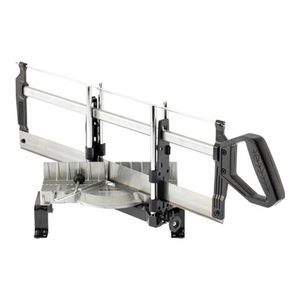 Serra Meia Esquadria Manual 420mm Preta e Cromada