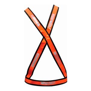 Colete Refletivo em PVC X Laranja