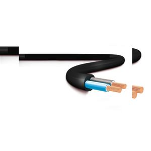 Cabo Pp. 2x1.0 Rolo Sil/Nambei