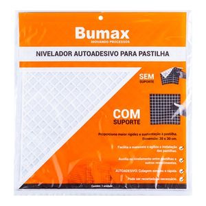 Nivelador Autoadesivo para Pastilha com 20 Unidades Bumax