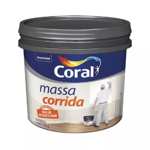 Massa Corrida PVA 25Kg Coral Balde