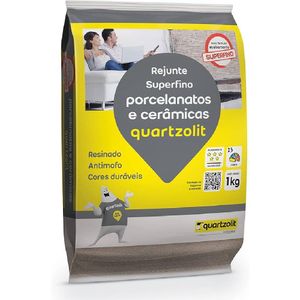 Weber Color Porcelanato Cinza Ártico 1Kg Quartzolit