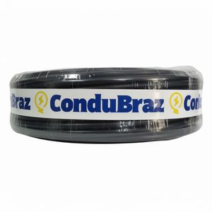 Cabo Flexível 2,5 mm Preto Condubraz 100 metros