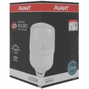 Lâmpada Bulbo Hp 20W E27 Br6500K Bivolt  Avant