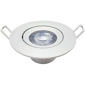 Spot Authentic Embutir Redondo Branco 6500K 12W Bivolt Avant