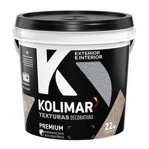Textura Rústico  Premium Areia 22Kg Kolimar
