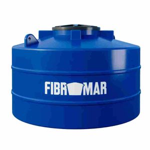 Tanque Fibromar Polietileno Com Tampa 2500 Litros