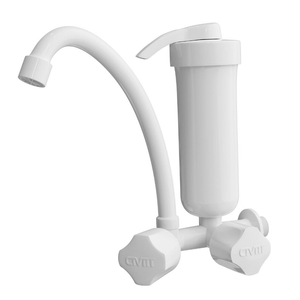 Purificador Água Parede Com Torneira Giro Braco Eco Civitt