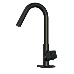 Torneira Lavatório Metal Preto Fosco Quadratus Civitt