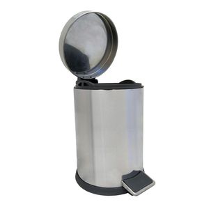 Lixeira Com Pedal 3L Inox Mundare